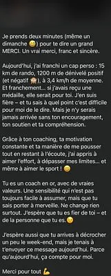Avis client — capture d'écran